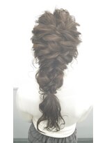 ヘアセットサロン プティ 神戸三宮(petit)&nbsp;可愛い編み下ろし