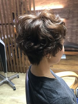 ヘア アトリエ マム(hair atelier mum) ショートマッシュ