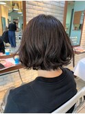 【twiggy篠崎】☆ラフはねボブ☆【髪質改善/ハイライト】