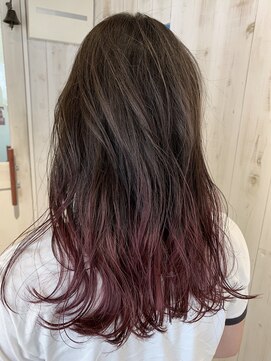 ギャレット 新宿店(Garret) グラデーションカラー/パープル/ピンクパープル/20代30代40代