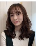 【STeLLa京橋】大人の透け感とゆるやかウェーブヘア【近藤】