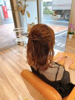 アットウィムヘアー(at whim hair)&nbsp;ハーフアップ