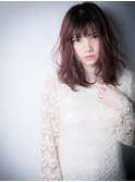 小顔に見せる♪くせ毛風無造作カールセミディw浦和10代20代30代