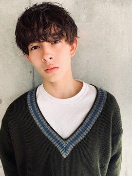 フィフス(fifth) ◇スパイラルマッシュパーマ　アッシュブラウン◇