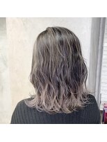 アポロ 横浜駅店(apollo)&nbsp;バレイヤージュ×ラベンダーベージュ