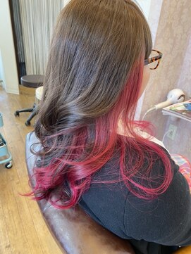 ハグエヴェック(HUG AVEC) 鬼滅カラー＋髪質改善トリートメント！！！