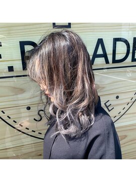 エフパレードシーサイド(F.PARADE seaside) バレイヤージュ×グレー【上総一ノ宮】【茂原】