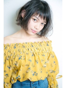 フォルテ 表参道店(FORTE) 【FORTE 表参道店】ダークカラーでも透明感を☆ショートボブ