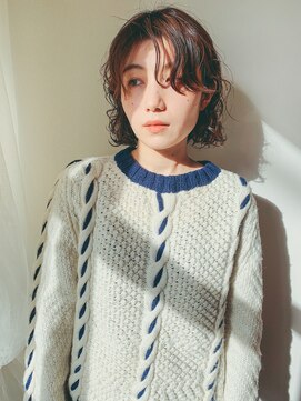 ムク(Muku) パーマボブ【担当地主】