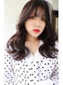 【上品暗髪レイヤー♪】