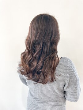 オル(Olu) 【MASAYA】シークレットハイライトカラー×ラベンダーベージュ