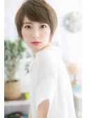 ナチュラルグラデーション☆小顔マッシュショートb1