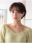 ショートボブ20代30代40代大人可愛い暗髪うる艶髪青山表参道