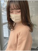 ナチュラルガーリーなミディアム