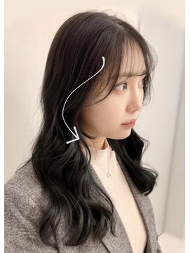 チョビー 銀座(chobii) 韓国ヘア/おくれ毛カット/小顔補正/地毛風カラー/tomok
