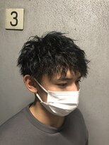 ヒロギンザ 浜松町店(HIRO GINZA) ショートツイストパーマ<メンズ/ヒロ銀座/浜松町/品川/理容室>
