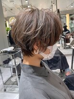 ラボー ノースプラザ店(LA'BO)&nbsp;【LA'BO三浦】ピアスとの相性バツグン！ショート×ハイライト