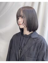 ビューティーコネクション ギンザ ヘアーサロン(Beauty Connection Ginza Hair salon) フェイスレイヤーで垢抜け♪暗髪ボブ