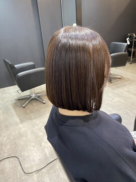 アールヘアー(ar hair) 【村松一輝】シンプルが一番!ストレートボブ