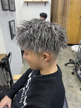 エルオム(EL.HOMME) 【TAKASHI】ツイスト×ホワイトメッシュ