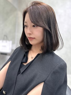 シティ(CITY) 韓国ボブ×オリーブグレー【平山晶也】
