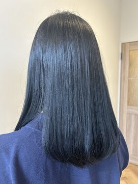 ビューティーワークスループライン(beautyworks LoopLine) ブルーブラックヘアー★