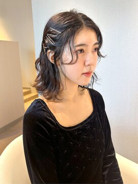 アム(amu) ピンアレンジ/ボブアレンジ/パーマアレンジ/お呼ばれヘア/卒業式