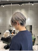 【ローライト】ブリーチデザインカラー