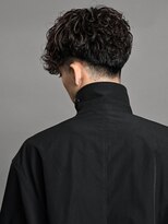 リップスヘアー 千葉(LIPPS hair)&nbsp;ツーブロ刈り上げ 波巻き スパイラル スペインカール