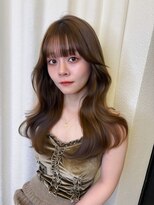 ボタン ハカタ(VOTAN hakata)&nbsp;【博多美容室/坂本早苗】韓国ヘア/ブラウンカラー/前髪カット