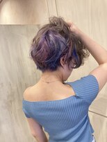 ヘアーリゾートガーデン 南林間店(Hair Resort Garden)&nbsp;デザインカラー！大人なユニコーンカラー