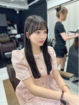 ハピネス 梅田茶屋町店(HAPPINESS) 韓国ヘア/レイヤー/顔周りカット/ブリーチなし/グレージュ