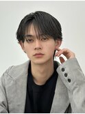 メンズ/men's/メンズカット/センターパート/曲がる縮毛矯正