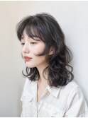 20代30代40代　黒髪モードハイレイヤー＃57