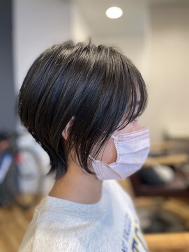 ソーエン バイ ヘッドライト 円山店(soen by HEADLIGHT) ～簡単仕上げのウルフショート～