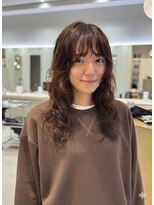 ディアローグ 自由が丘Luz店 guest/パーマ/ヌーディーベージュ【石垣】自由が丘