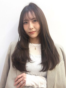 ロングレイヤーカット*フェイスレイヤー*髪質改善トリートメント