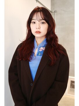 オンリー(ONLY.) ブリーチなしで叶うワインレッド yukari