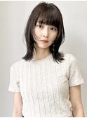 肩上 外ハネボブ フェイスレイヤー 大須