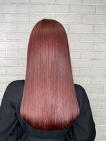 リコヘアー(LiCO HAIR)&nbsp;那覇/イメチェン/ピンクベージュ/アンブレラカラー/前髪