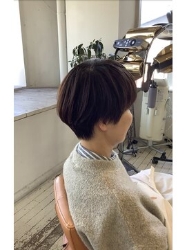 アシャ ヘアー ソリューション 神戸店(asha hair solution) イメチェン/ピンクベージュ/アンブレラカラー/前髪/摂津本山