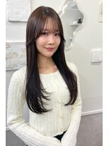 ココカラヘアー プラス(cococara‐hair plus) 天使の羽バング 小顔 レイヤー 前髪あり 地毛風カラー