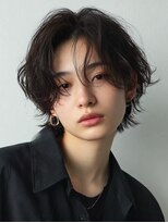 チェレ ブラン 堺東店(Chere brun) メンズシャドーパーマスパイラルパーマ・センターパート