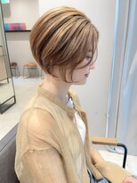 フェイバー 銀座 東銀座(FAVOR) 上品前下がりショートボブ