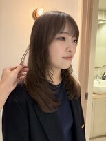 フィルムス ヨコハマ プラス(FILMS 横浜 +) くびれレイヤー/オリーブベージュ/顔周り/シースルー/横浜+