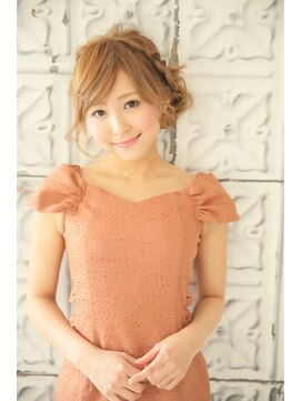 ウノプリール 京橋店(uno pulir) ☆編み込みゆるフワアップ☆