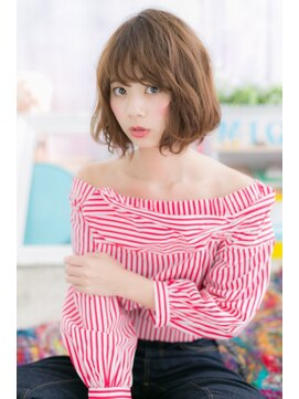 ミック ヘアアンドビューティー 大山店(miq  Hair&Beauty) 今っぽい！ラフカールボブ