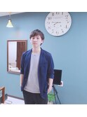 メンズ、ショート。