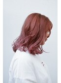 透明感×ピンクグレージュ