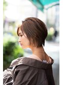 ☆BUENAVISTA☆大人かわいく前下がりショートボブ/30代40代